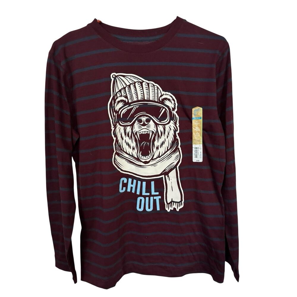 Chill Out There Abouts Long Sleeve NEW Boy's NWT Size XL (18-20) Husky READ NOTE